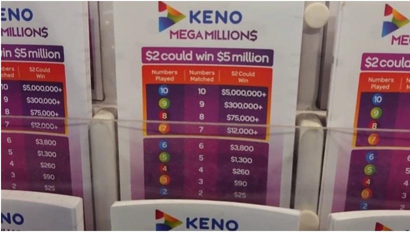 Buying Keno Ticket