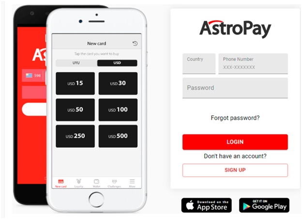 How to make deposit with Astropay