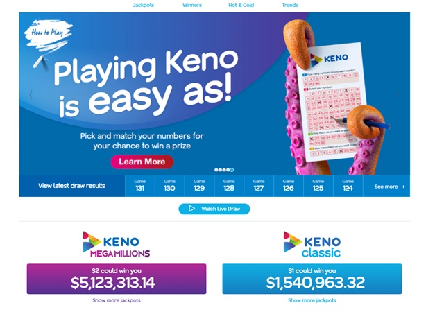 How to play Keno in Queensland