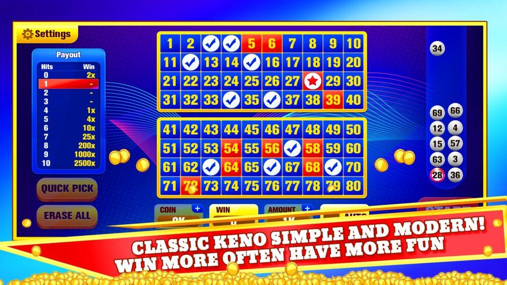 Keno Casino Fun Games