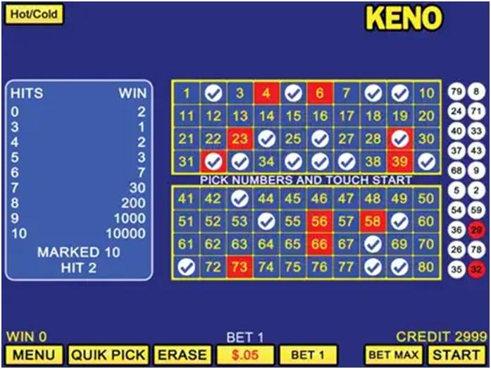 Keno Casino Games