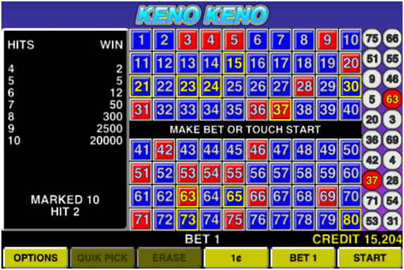 Keno Keno App