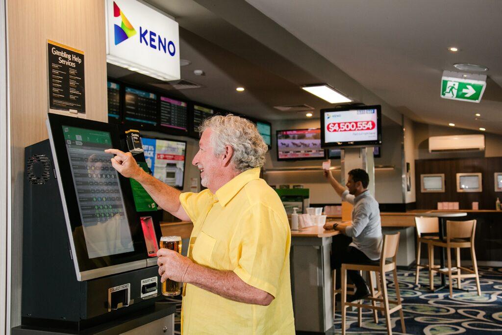 Keno Lounge at Queensland Club