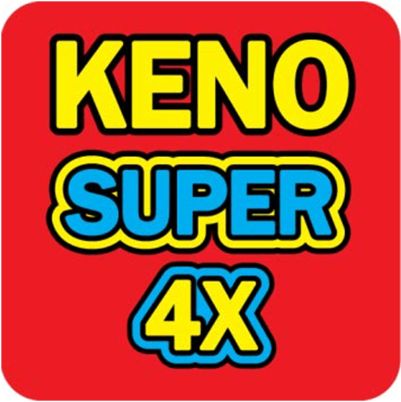Keno super 4X game