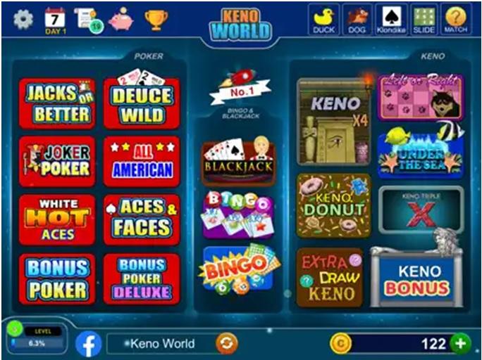 Keno World game