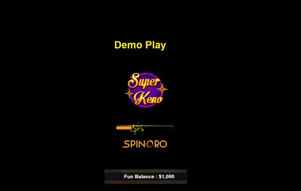 Keno free Demo