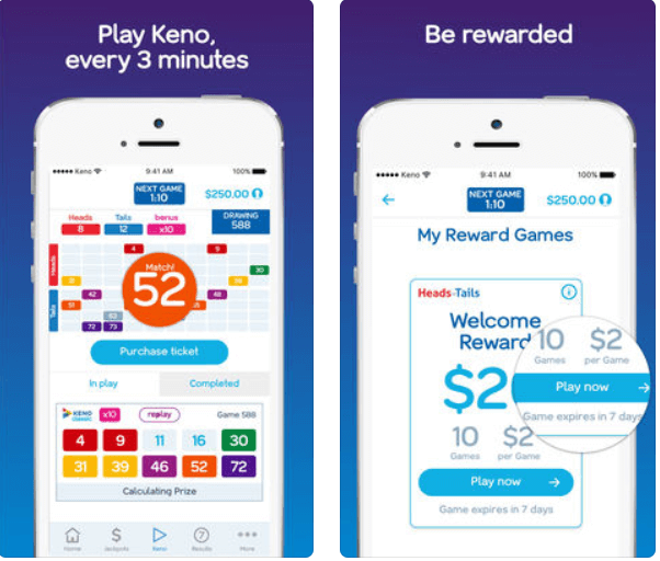 Keno lets play online app