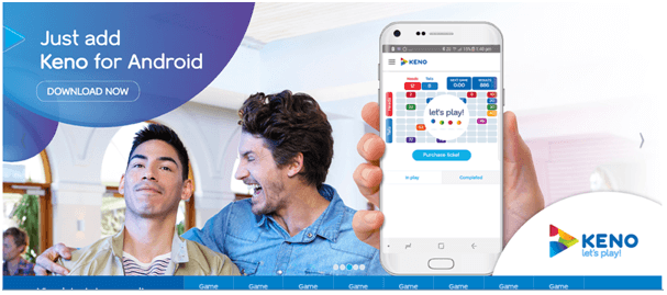 Keno app Features