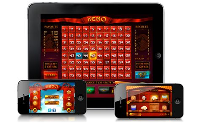 Keno on iPad to play Keno games