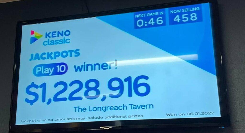 Keno win at Queensland