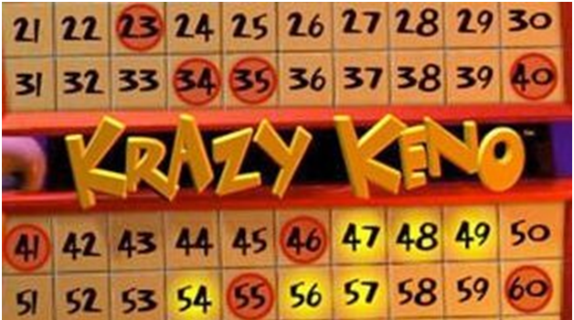 Krazy Keno game online