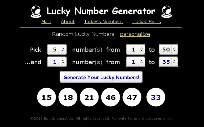 Lucky Numbers