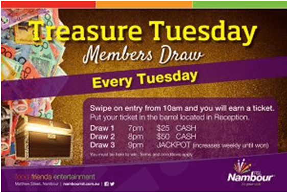 Treasure Tuesday Promotion