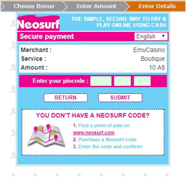 Buy Neosurf Online Australia
