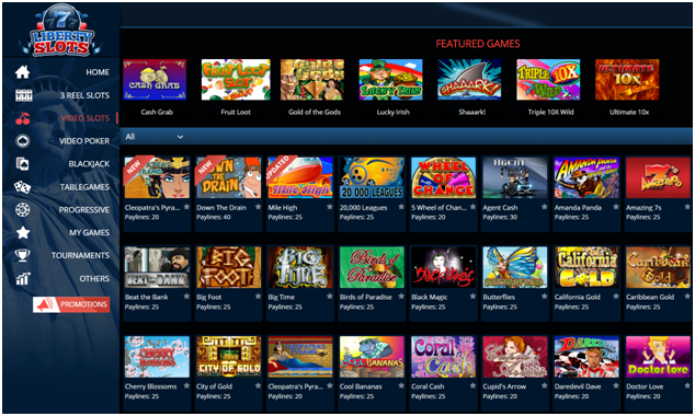 Other Games to play at Liberty Slots Casino