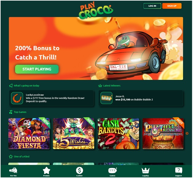 How to play Keno at Play Croco Australian online casino?