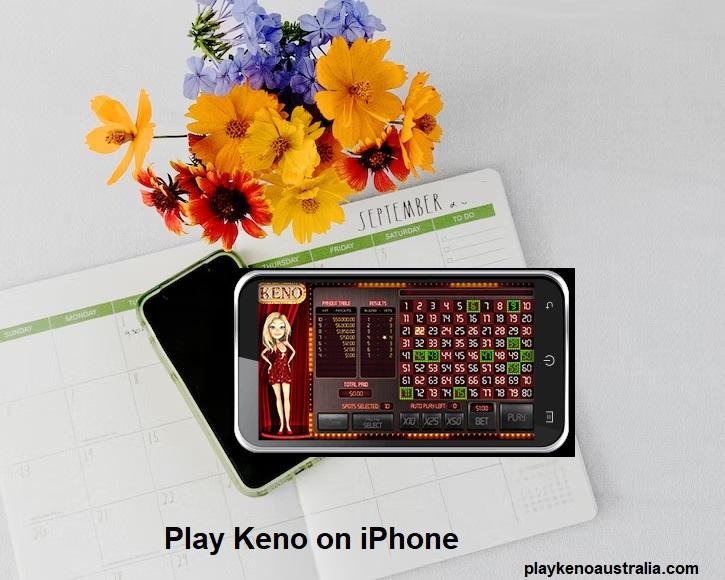 Play Keno on iPhone