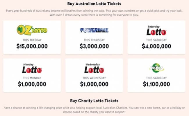 Oz Lotto Cost Of Tickets