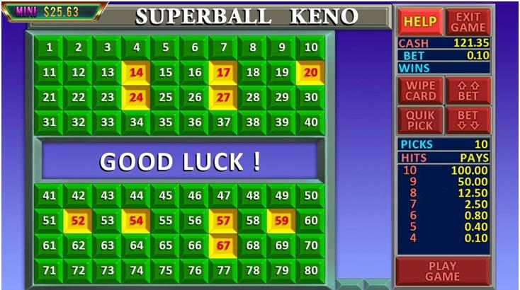 Superball Keno