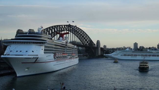 Sydney Harbour Ship