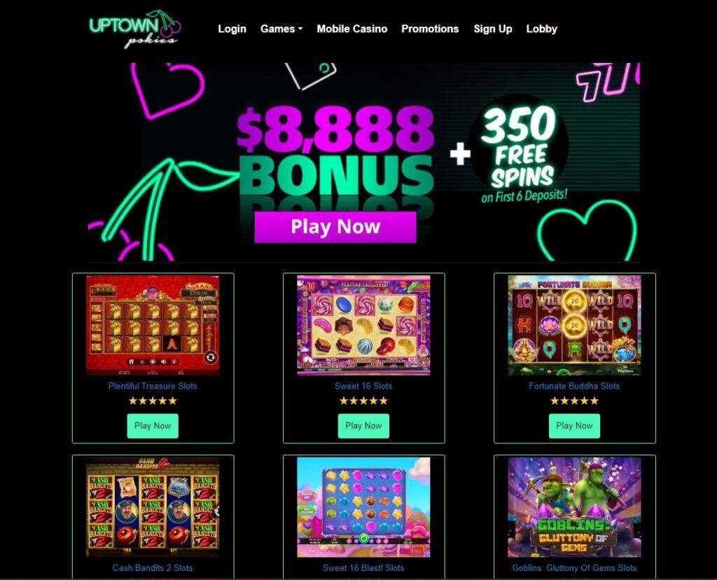 Uptown Pokies Bitcoin casino