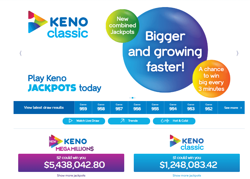 Keno in NSW